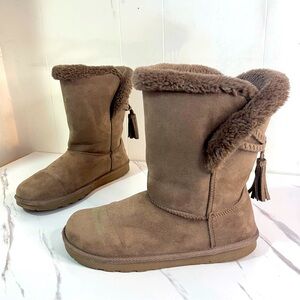 Arizona Jean Co AZ Siesta Chestnut Boot Women's Size 8 Memory Foam